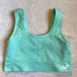 New Balance Ribbed Sports Bra